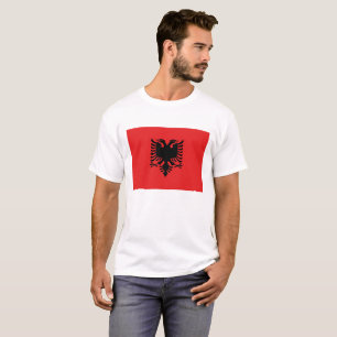 Flagge Albaniens T-Shirt