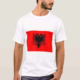 Flagge Albaniens T-Shirt