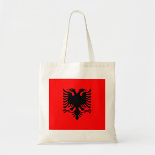 Flagge Albaniens Tragetasche