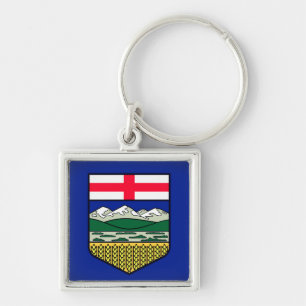 Flagge Alberta - KANADA Schlüsselanhänger
