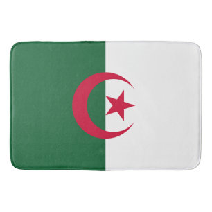 Flagge Algerien Badematte