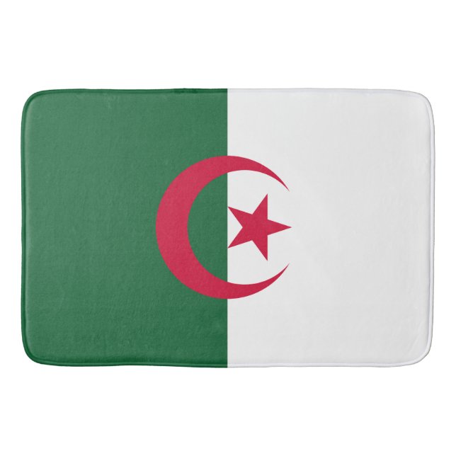 Flagge Algerien Badematte (Vorderseite)
