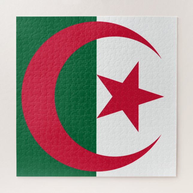 Flagge Algeriens (Horizontal)