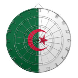 Flagge Algeriens Dartscheibe