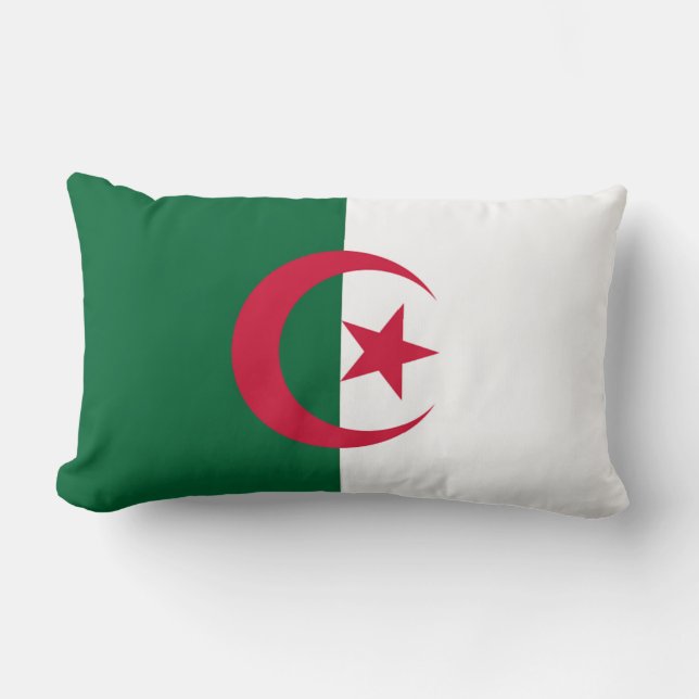 Flagge Algeriens Lendenkissen (Vorderseite)