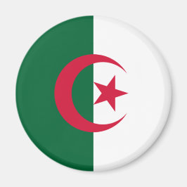 Flagge Algeriens Magnet
