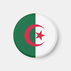 Flagge Algeriens Magnet