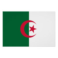 Flagge Algeriens
