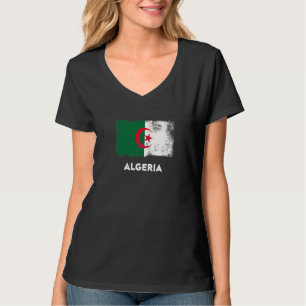 Flagge Algeriens   T-Shirt