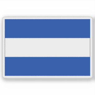 Flagge Almelo, Niederlande Aufkleber