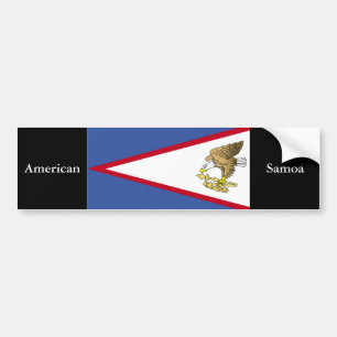 Flagge Amerikanisch-Samoas Autoaufkleber