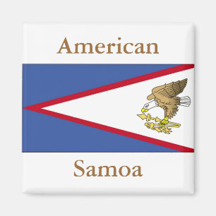 Flagge Amerikanisch-Samoas Magnet