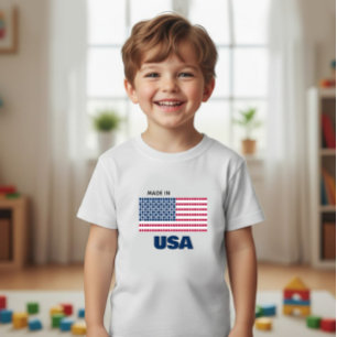 Flagge Amerikas Baby T-shirt