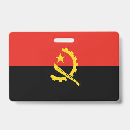 Flagge Angolas Ausweis