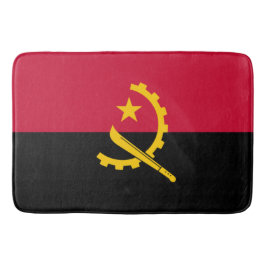 Flagge Angolas Badematte
