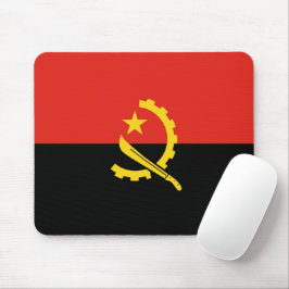 Flagge Angolas Mousepad