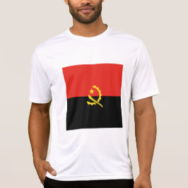 Flagge Angolas T-Shirt