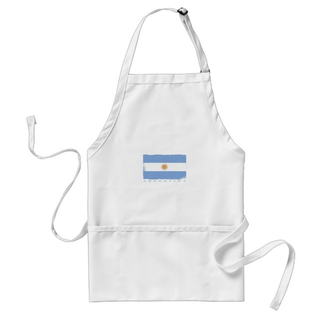 Flagge ARGENTINAS Schürze (Vorne)