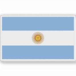 Flagge Argentiniens Aufkleber