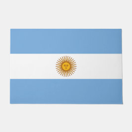 Flagge Argentiniens Fußmatte