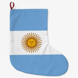 Flagge Argentiniens Großer Weihnachtsstrumpf