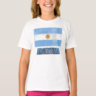 Flagge Argentiniens (Grunge-Look) T-Shirt