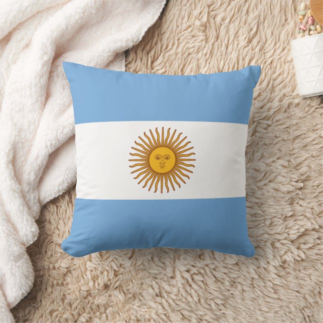 Flagge Argentiniens Kissen (Decke)