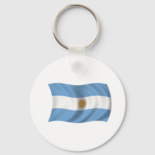 Flagge Argentiniens Schlüsselanhänger