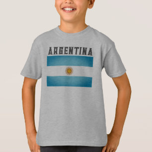 Flagge Argentiniens T-Shirt