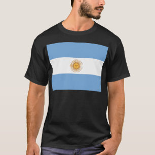 Flagge Argentiniens T-Shirt