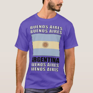 Flagge Argentiniens T-Shirt