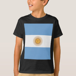 Flagge Argentiniens T-Shirt