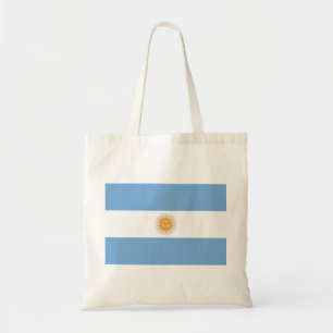 Flagge Argentiniens Tragetasche