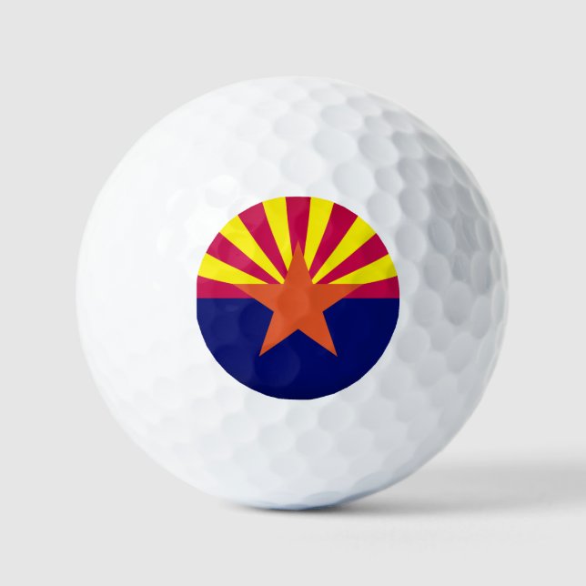 Flagge Arizona Golfball (Vorderseite)