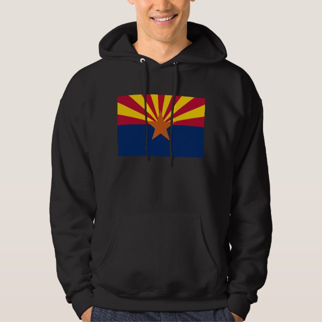 Flagge Arizona Hoodie (Vorderseite)