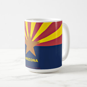Flagge Arizona Kaffeetasse