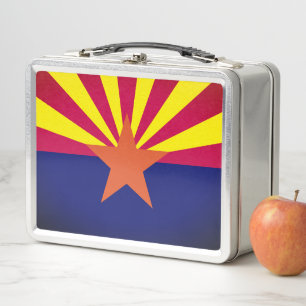 Flagge Arizona Metall Brotdose