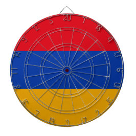 Flagge Armeniens Dartscheibe
