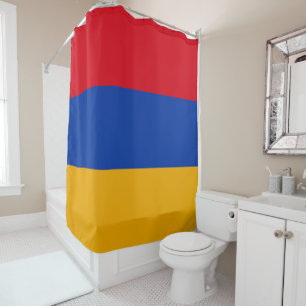 Flagge Armeniens Duschvorhang