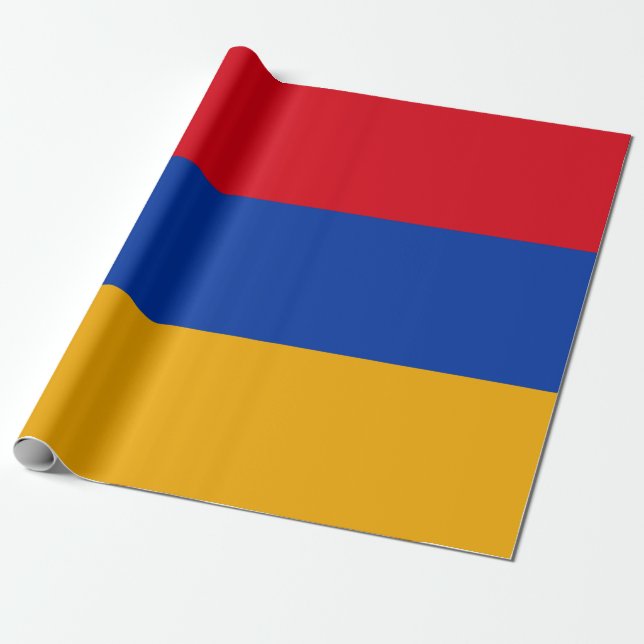 Flagge Armeniens Geschenkpapier (Ungerollt)