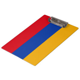Flagge Armeniens Klemmbrett