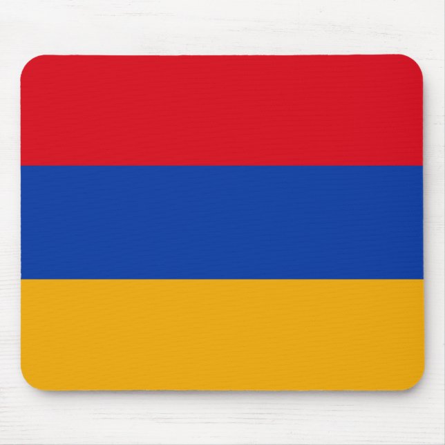 Flagge Armeniens Mousepad (Vorne)
