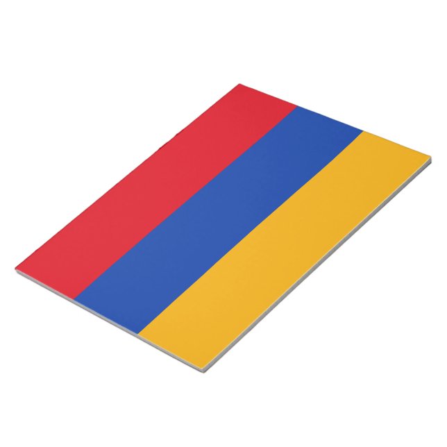 Flagge Armeniens Notizblock (angewinkelt)