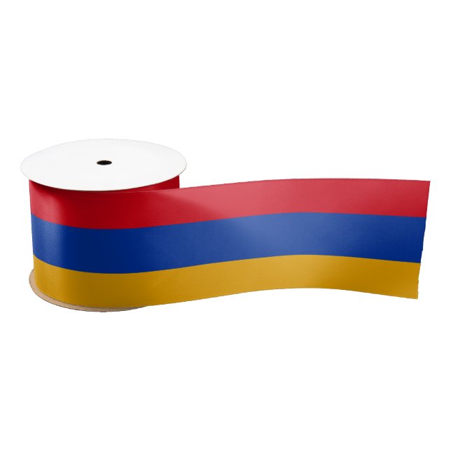 Flagge Armeniens Satinband (Spule)