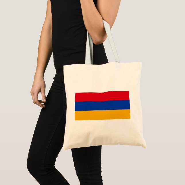 Flagge Armeniens Tragetasche (Vorderseite (Produkt))