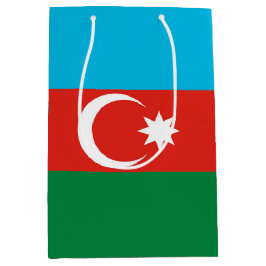Flagge Aserbaidschans Mittlere Geschenktüte