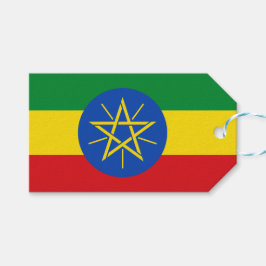 Flagge Äthiopiens Geschenkanhänger