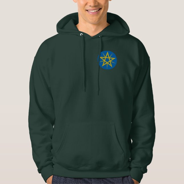 Flagge Äthiopiens Hoodie (Vorderseite)