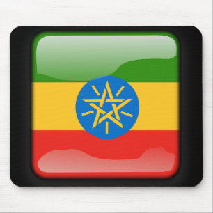 Flagge Äthiopiens Mousepad