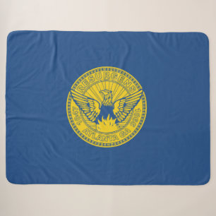 Flagge Atlanta (Georgien, USA) Sherpadecke